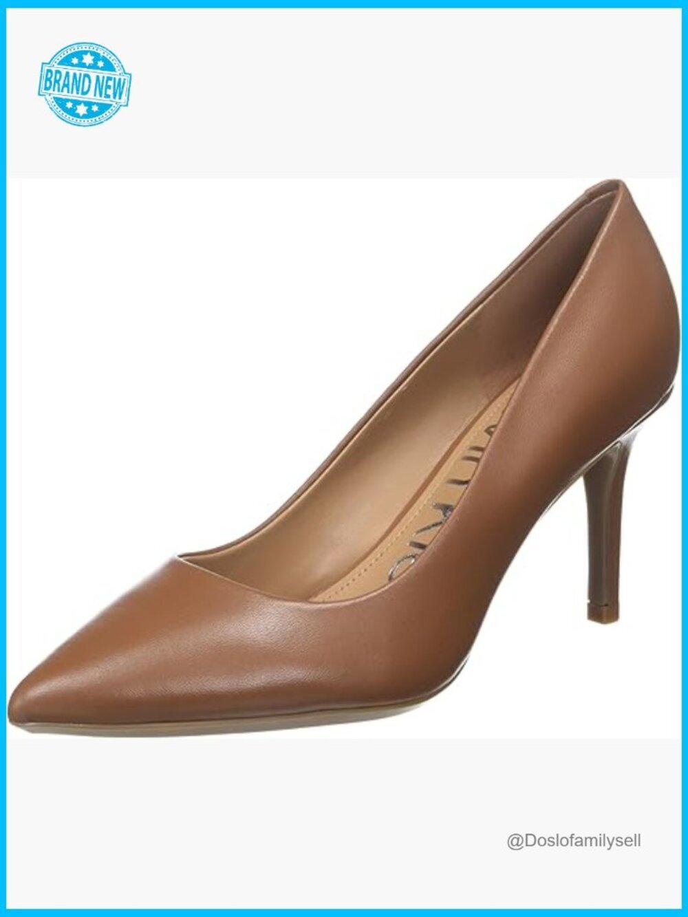 Pointed Toe Stiletto Pump Slip On Classic Minimalist Business Casual Chic